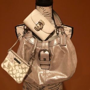 Coach Bag, Wallet, & Wristlet Bundle